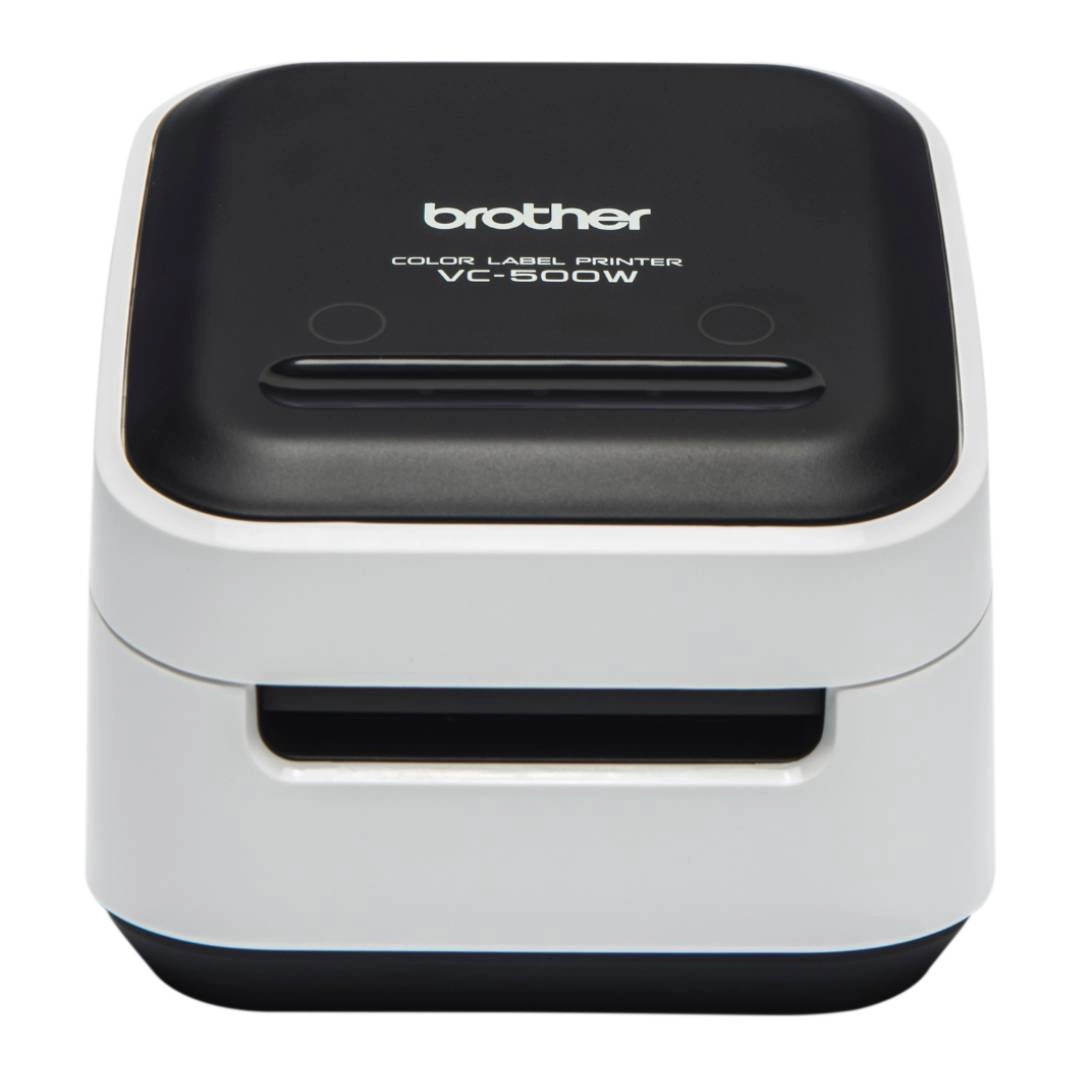 Drukarka etykiet Brother VC-500W ZINK 313 dpi / do 50 mm / PC / Mac / USB / Wi-Fi / AirPrint / z dodatkową taśmą w zestawie