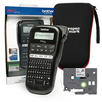 Drukarka etykiet Brother P-touch PT-H110 w walizce 180 DPI szer. do 12 mm