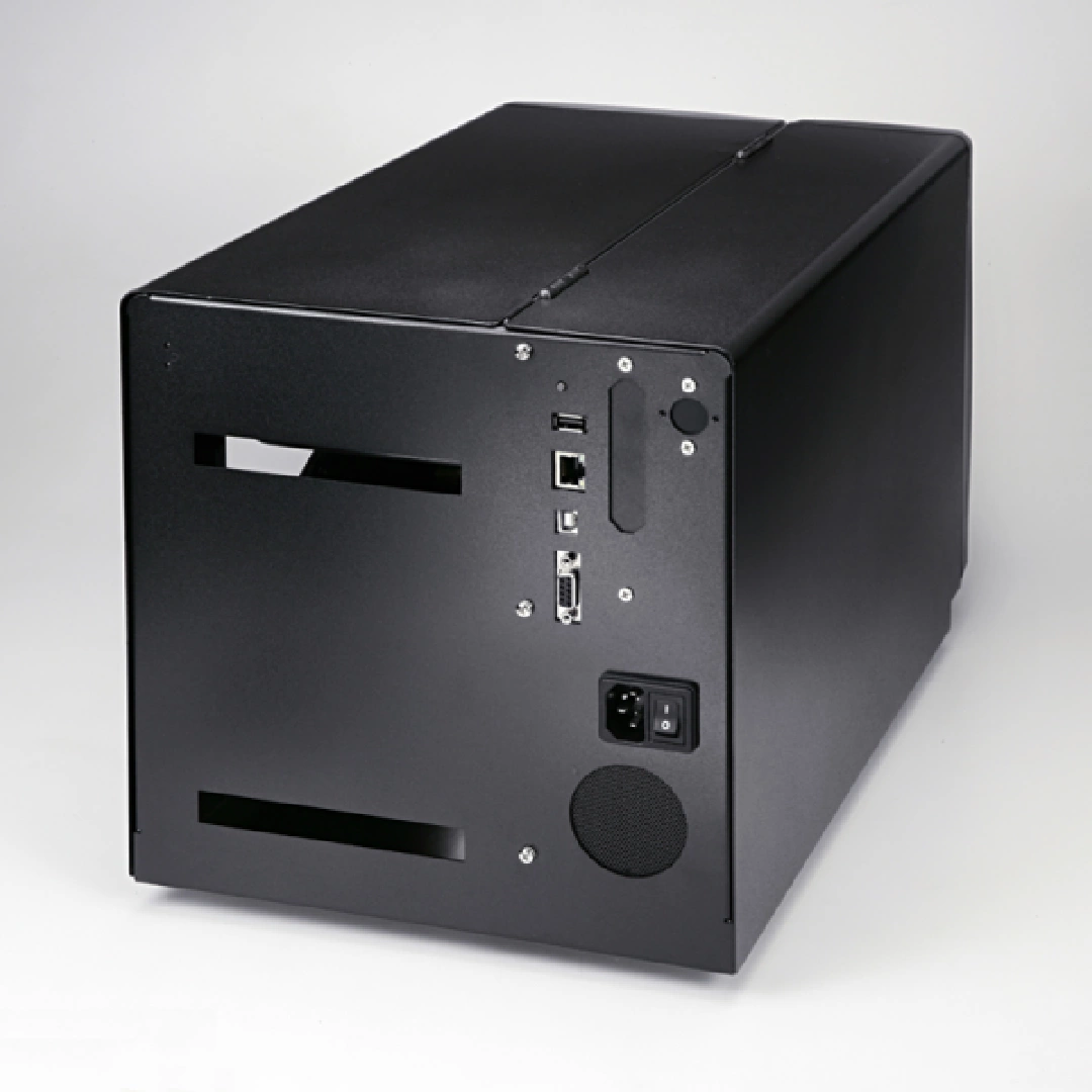 Drukarka etykiet Godex EZ2350i termotransferowa 300 dpi / do 104 mm / PC / Mac / USB / USB HOST / Ethernet / RS232 / z nożem rotacyjnym w zestawie
