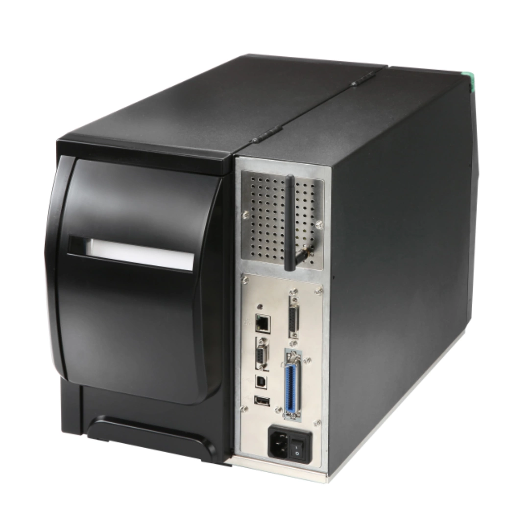 Drukarka etykiet Godex ZX1600i Pro termotransferowa 600 dpi / do 105,6 mm / PC / Mac / USB / USB HOST / Ethernet / RS232 / z nożem rotacyjnym w zestawie