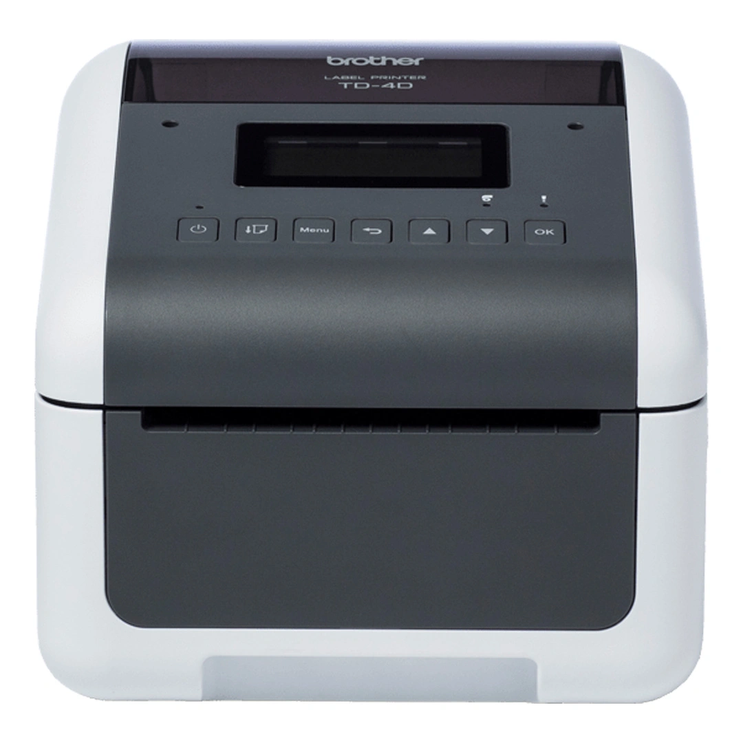 Drukarka etykiet Brother TD-4555DNWB 300 dpi / do 118 mm / PC / BT / USB-C / Wi-Fi / Ethernet / RS232