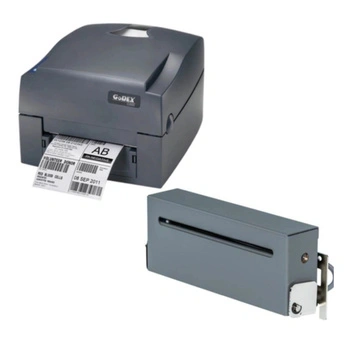 Drukarka etykiet Godex G530 termotransferowa 300 dpi / do 105 mm / PC / Mac / USB / Ethernet / RS232 / z nożem rotacyjnym w zestawie